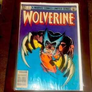Vintage Wolverine Comic Book Issue 2